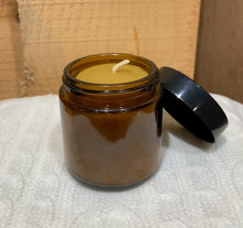 Load image into Gallery viewer, 100% Beeswax Candle, 4oz jar