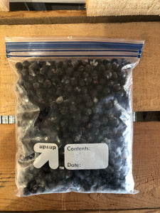 Frozen Organic Aronia berries from Blue Fruit Farm