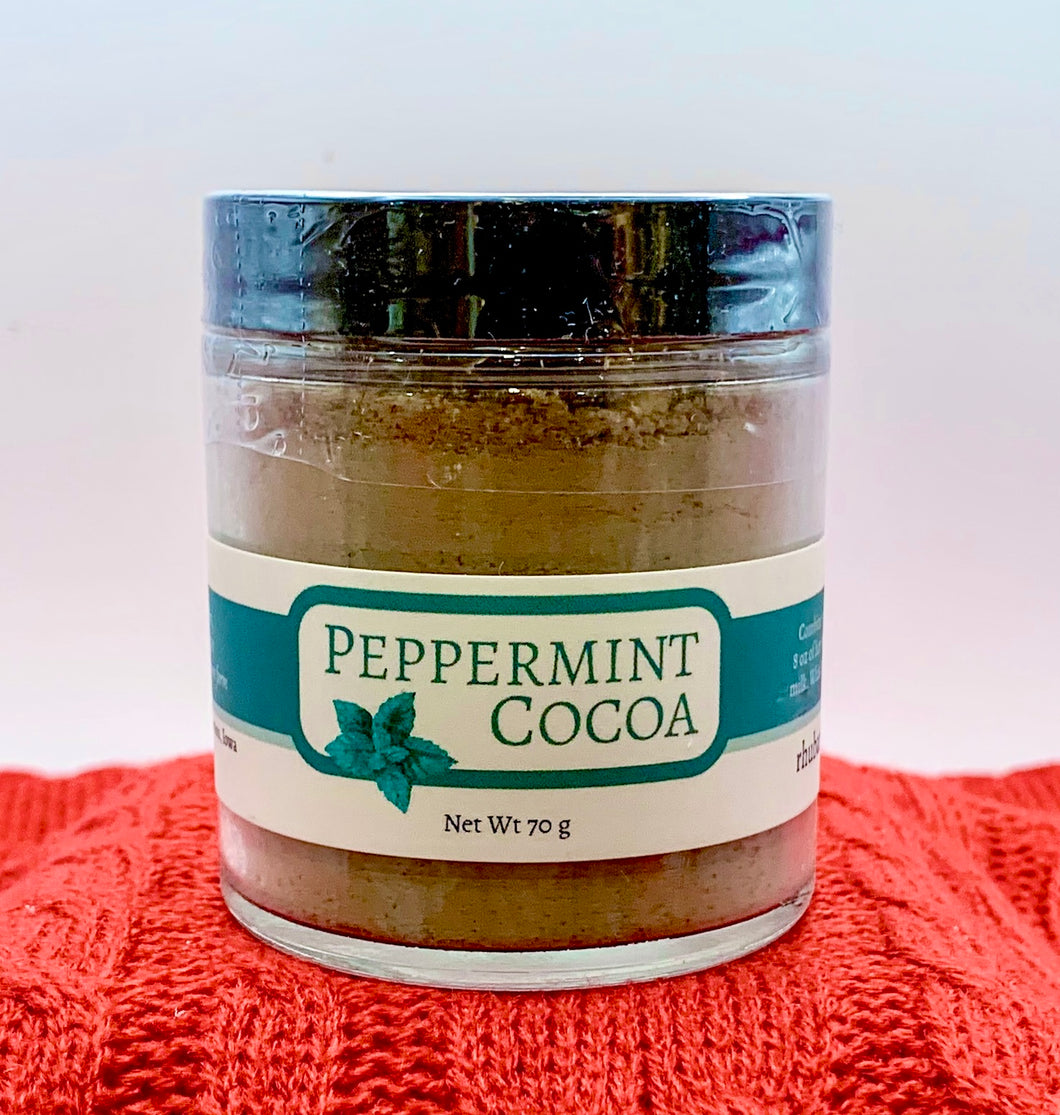 Peppermint Cocoa, 70g jar