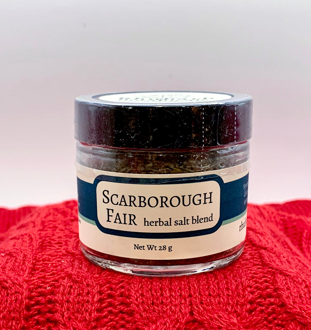 Scarborough Fair Herbal Salt Blend, 28g jar