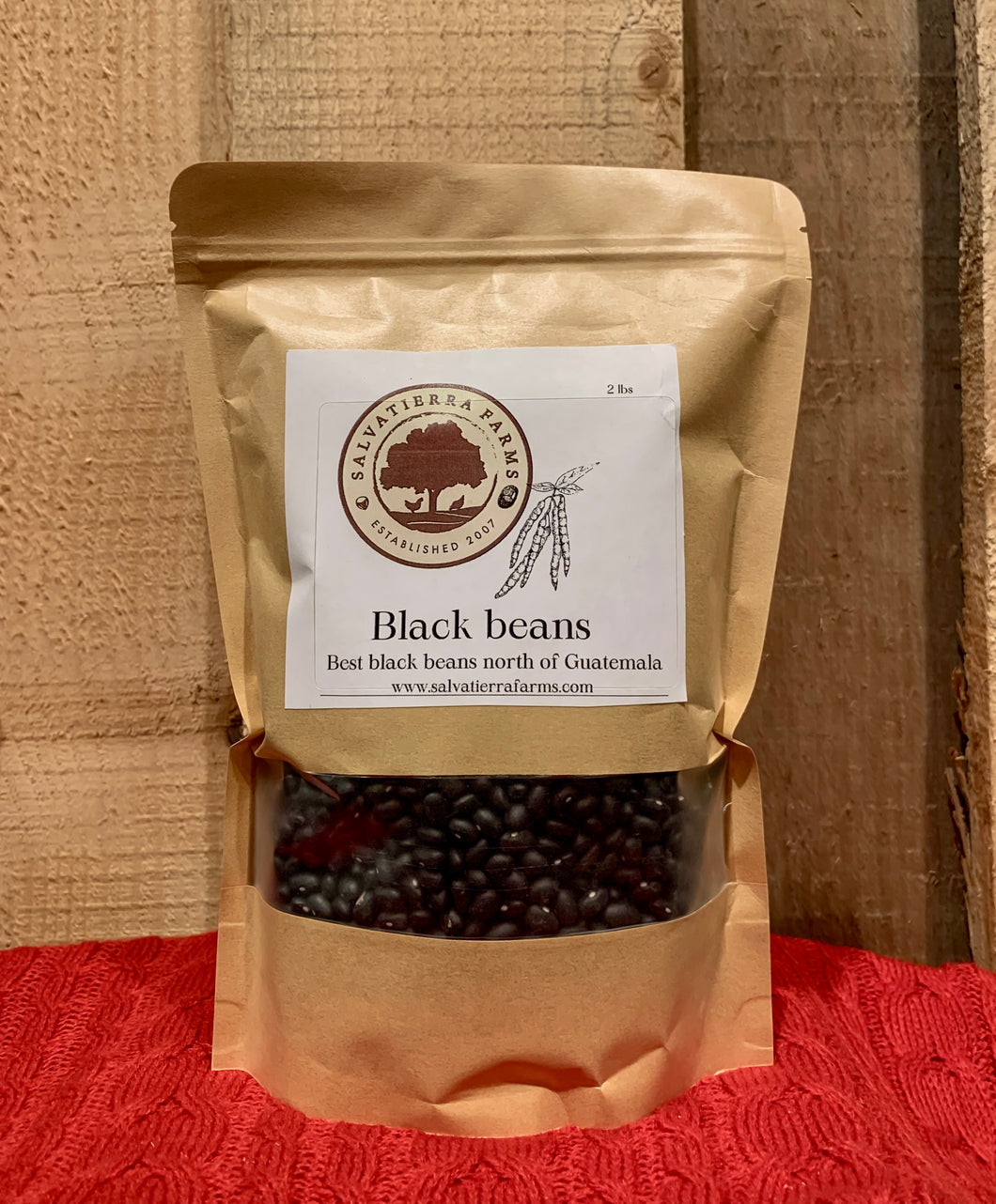 Black Beans, 2 pound bag