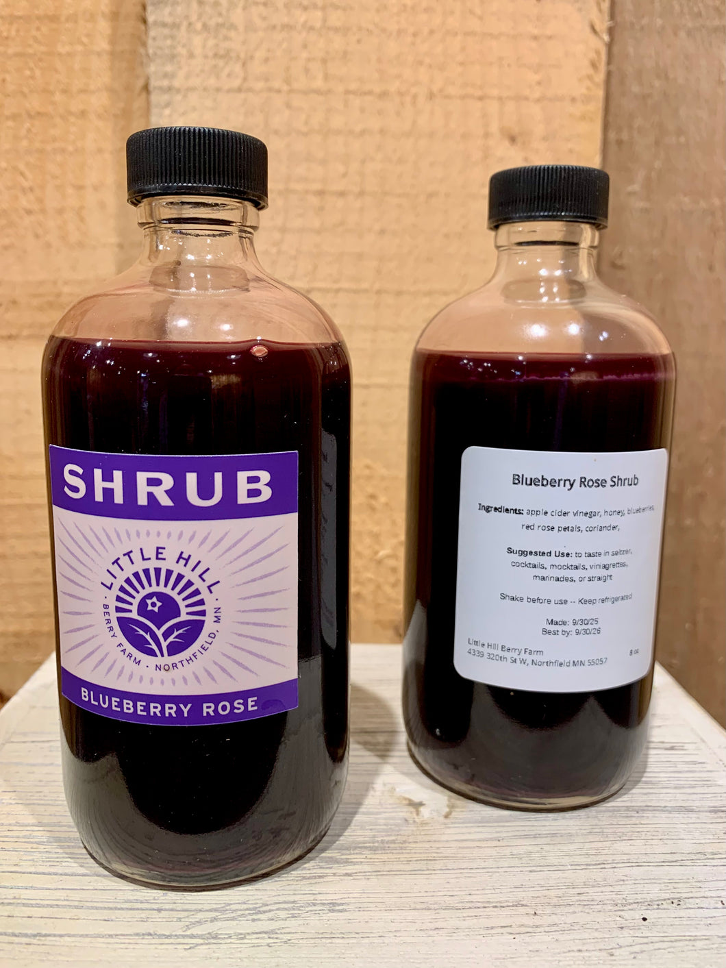 Little Hill Fruit Shrubs (drinking vinegars)