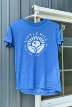 Load image into Gallery viewer, Little Hill Berry Farm T-shirt New Blue T-shirt
