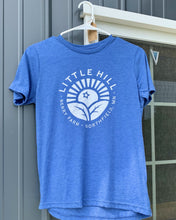 Load image into Gallery viewer, Little Hill Berry Farm T-shirt New Blue T-shirt
